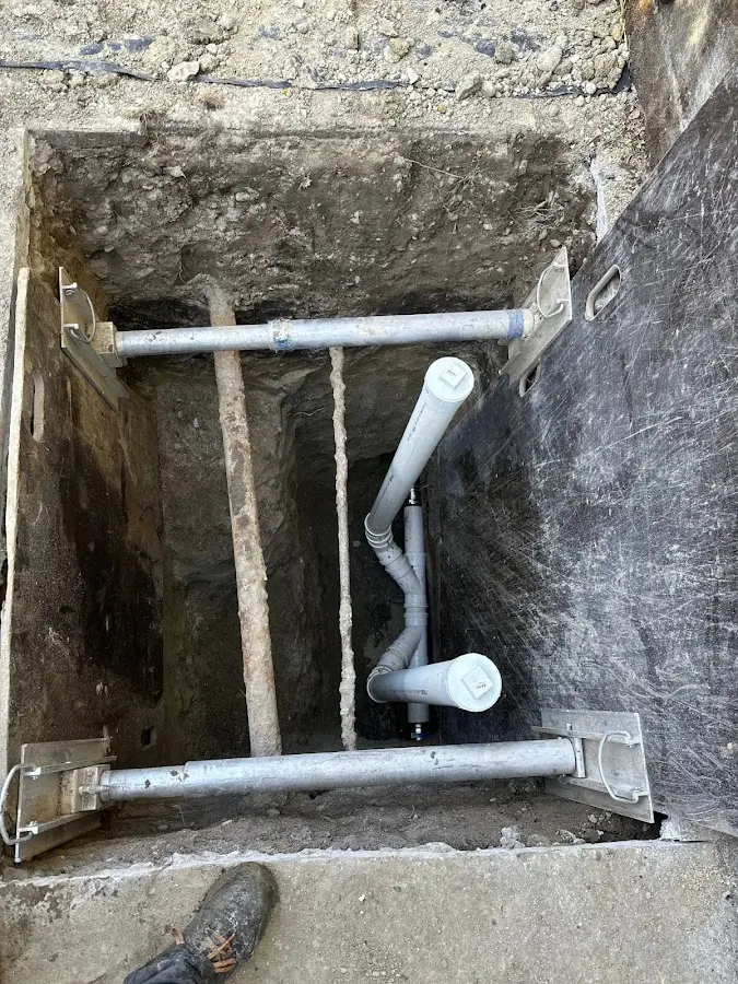 Experienced plumber completing Gas Line Repair work in Bernardsville